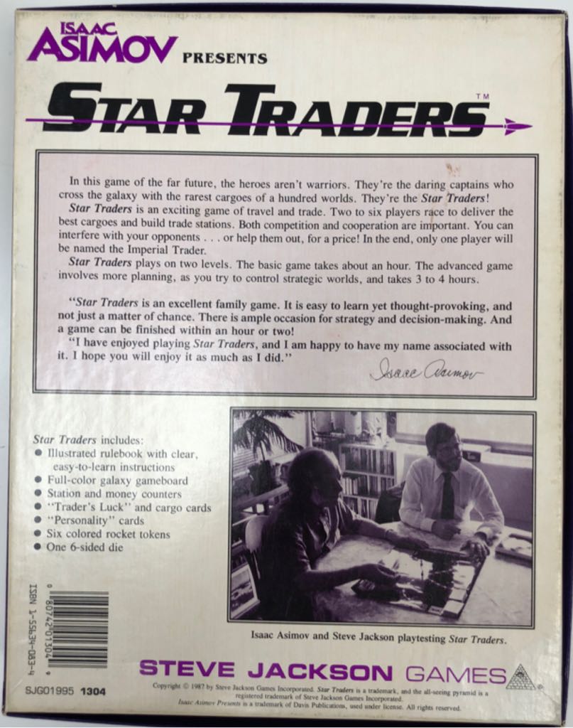 Star Traders  (2-6) board game collectible [Barcode 080742013049] - Main Image 2