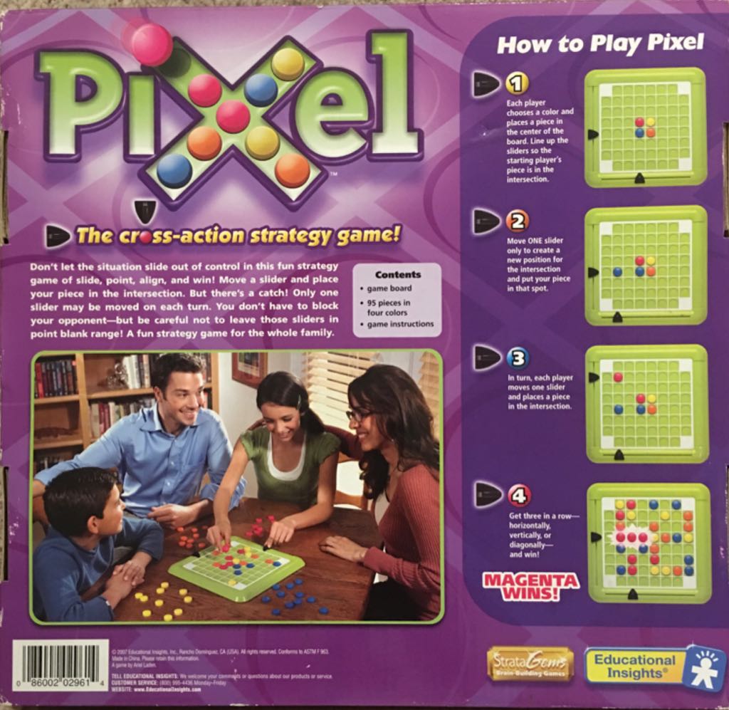 Pixel  (2-4) board game collectible [Barcode 086002029614] - Main Image 2