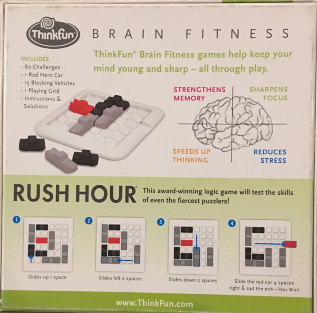 Rush Hour  (1) board game collectible [Barcode 019275850005] - Main Image 2