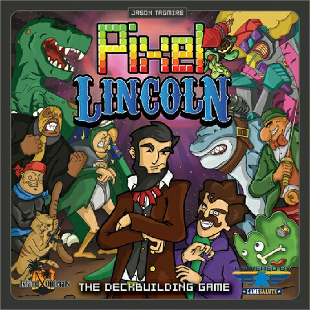 Pixel Lincoln: The Deckbuilding Game  (1-4) board game collectible [Barcode 091031473758] - Main Image 1