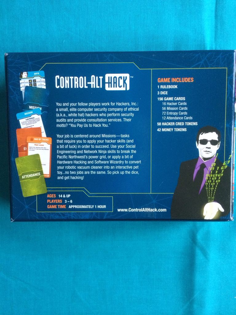 Control-Alt-Hack  (3-6) board game collectible [Barcode 091037260505] - Main Image 2