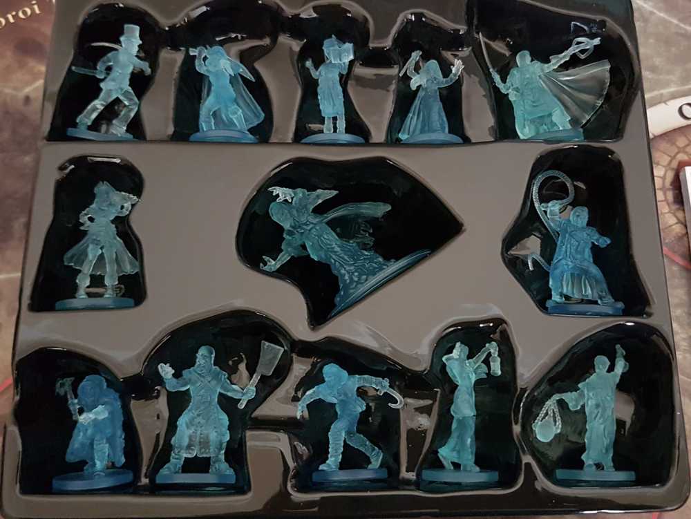 Folklore The Affliction: Ghost Miniatures Pack  (1-5) board game collectible [Barcode 091037688415] - Main Image 4