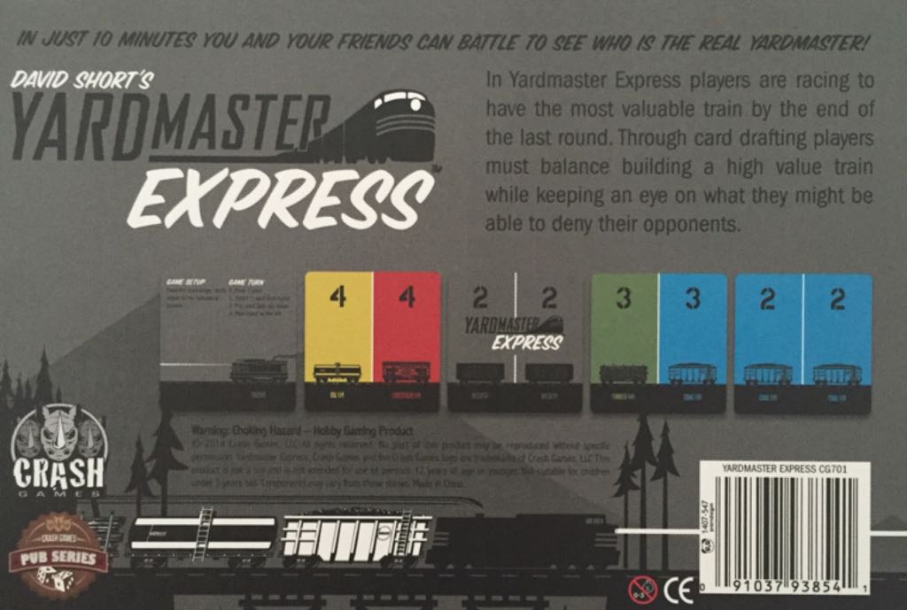Yardmaster Express  (2-5) board game collectible [Barcode 091037938541] - Main Image 2