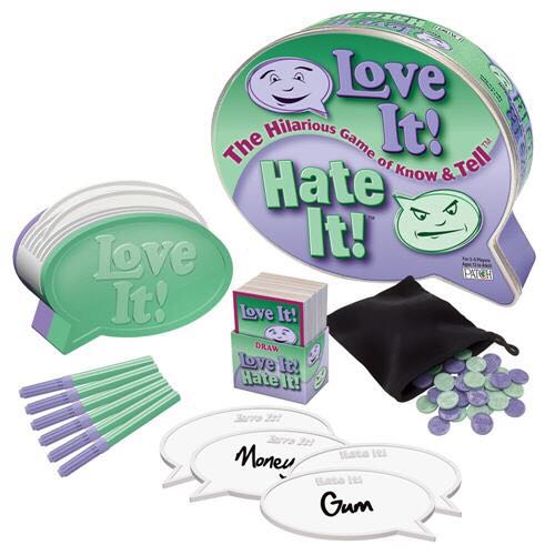 Love It! Hate It!  (3-7) board game collectible [Barcode 093514074209] - Main Image 2