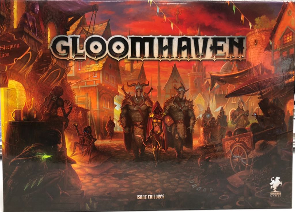 Gloomhaven  (1-4) board game collectible [Barcode 019962195112] - Main Image 1