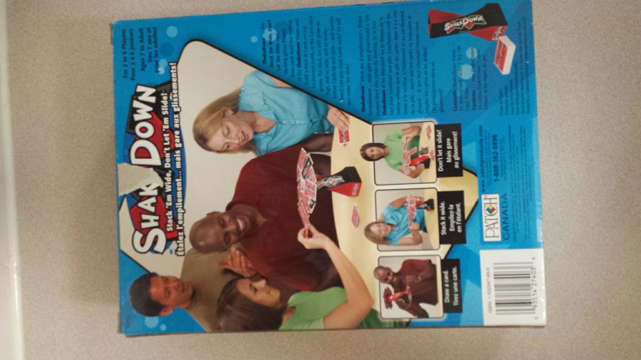 Shake Down  (2-6) board game collectible [Barcode 093514274036] - Main Image 2