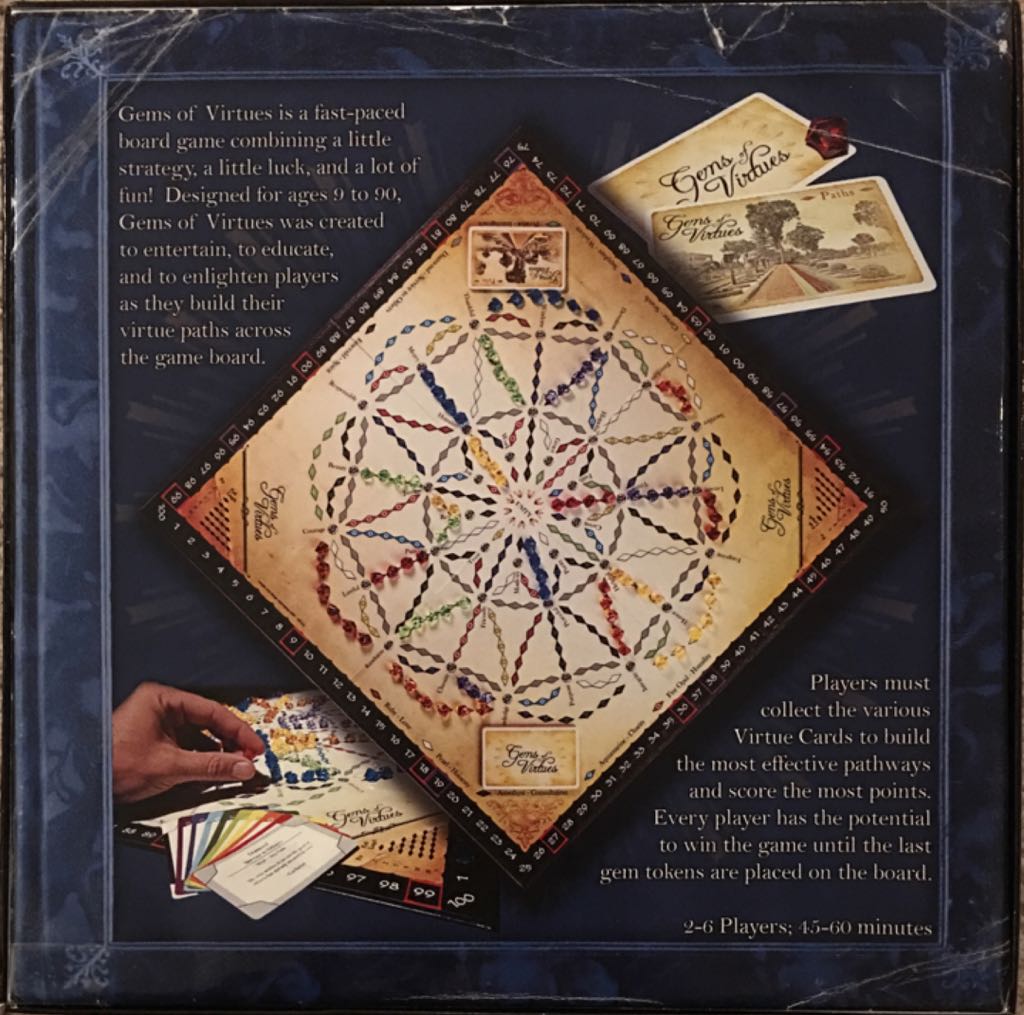 Gems Of Virtues  (2-6) board game collectible [Barcode 094922303271] - Main Image 2