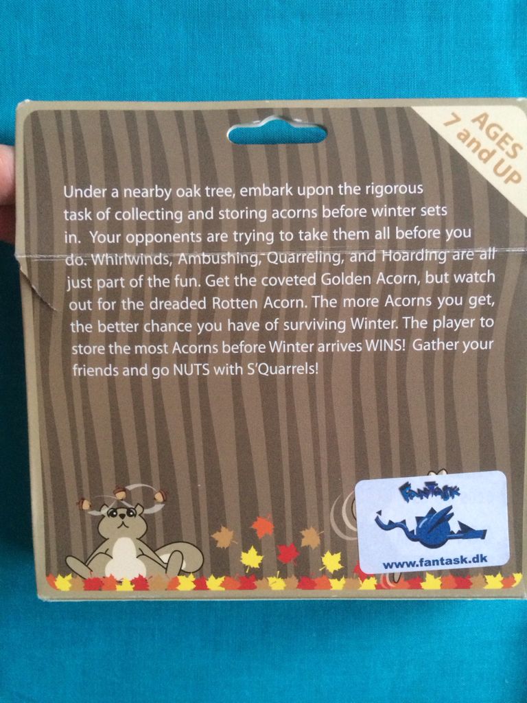 Squarrels  (2-6) board game collectible [Barcode 094922358493] - Main Image 2