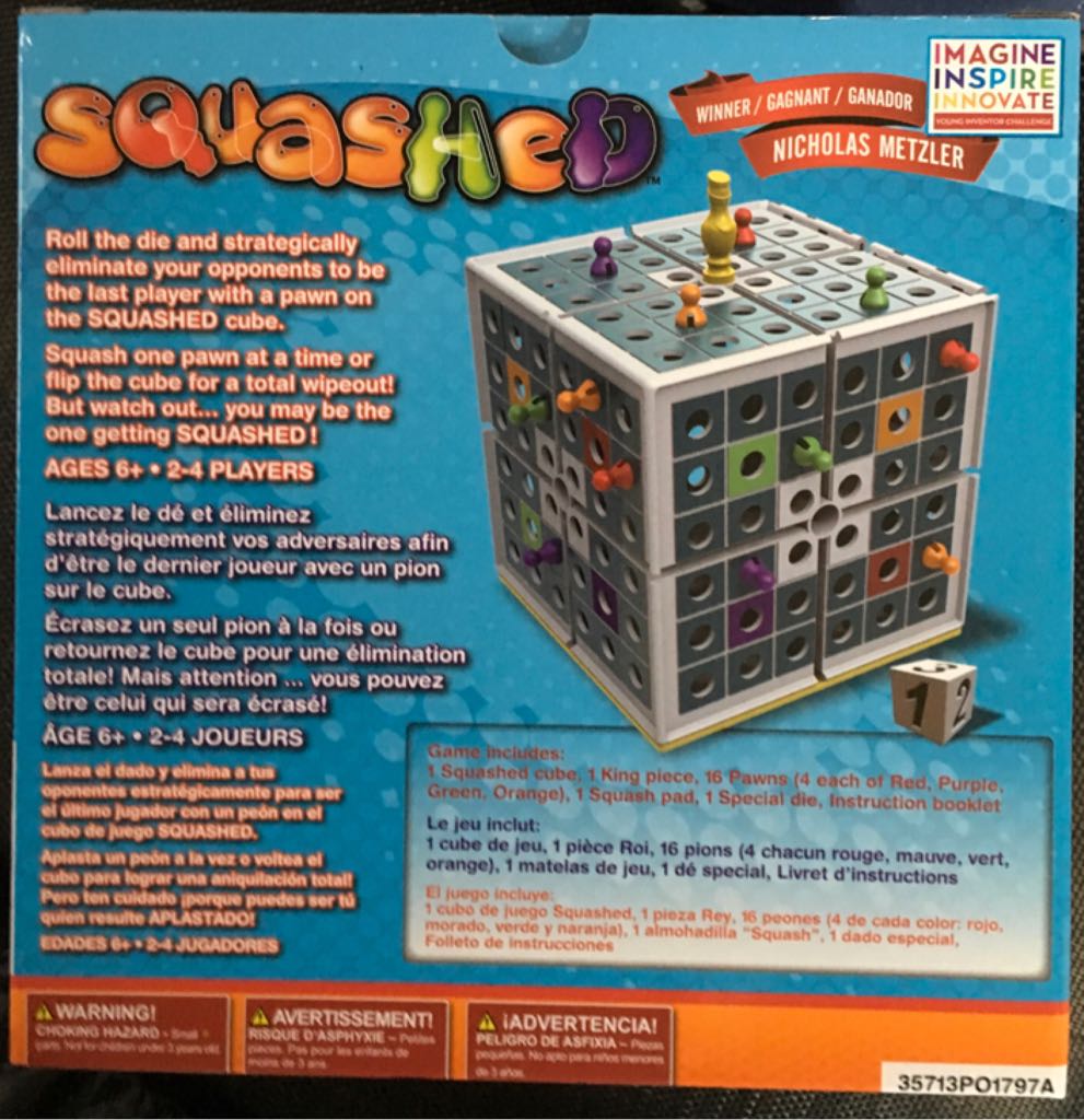 Squashed  (2-4) board game collectible [Barcode 185970000080] - Main Image 2