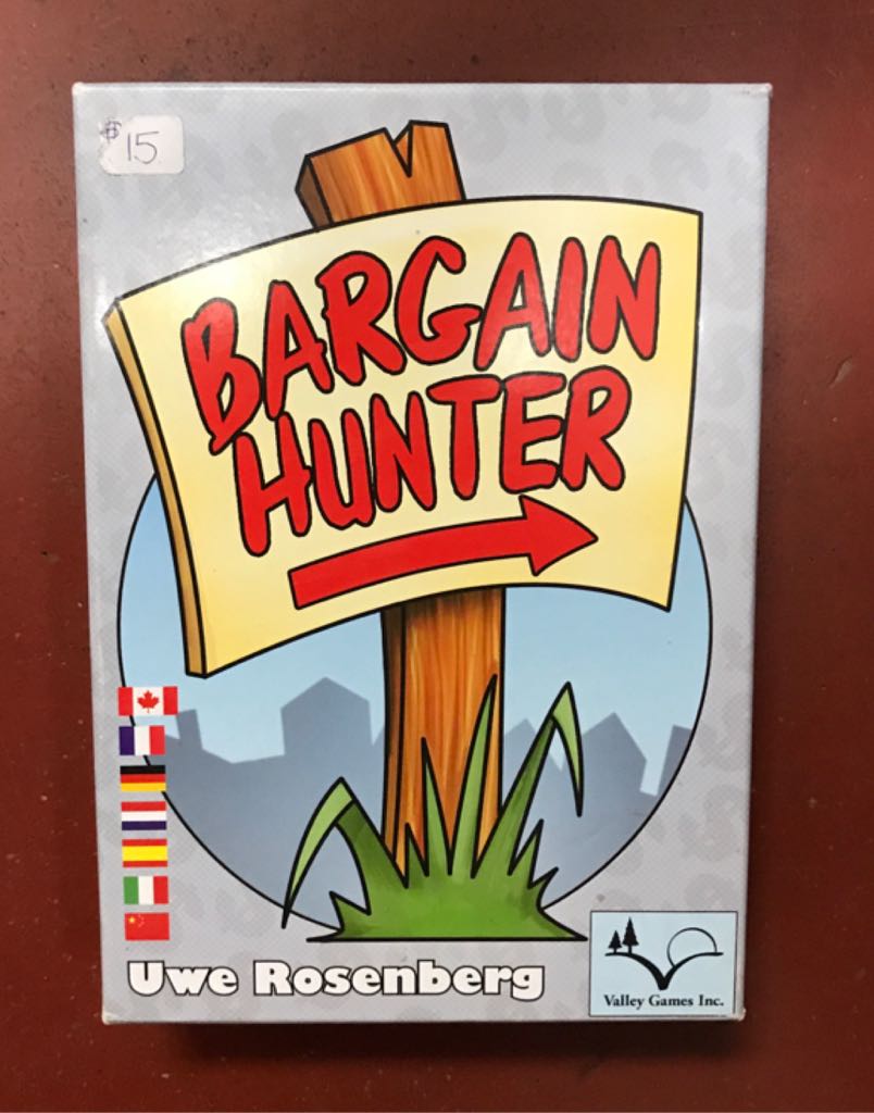 Bargain Hunter  board game collectible [Barcode 2010705245604] - Main Image 1