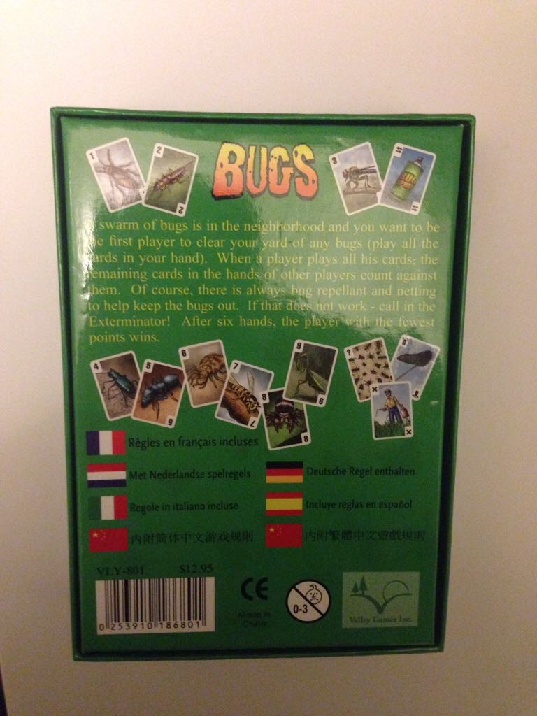 Bugs  (3-6) board game collectible [Barcode 253910186801] - Main Image 2