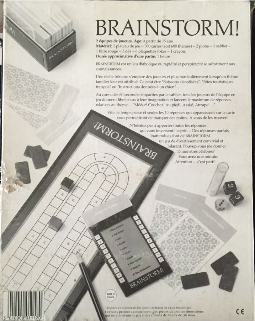 Brainstorm!  board game collectible [Barcode 3010000011170] - Main Image 2