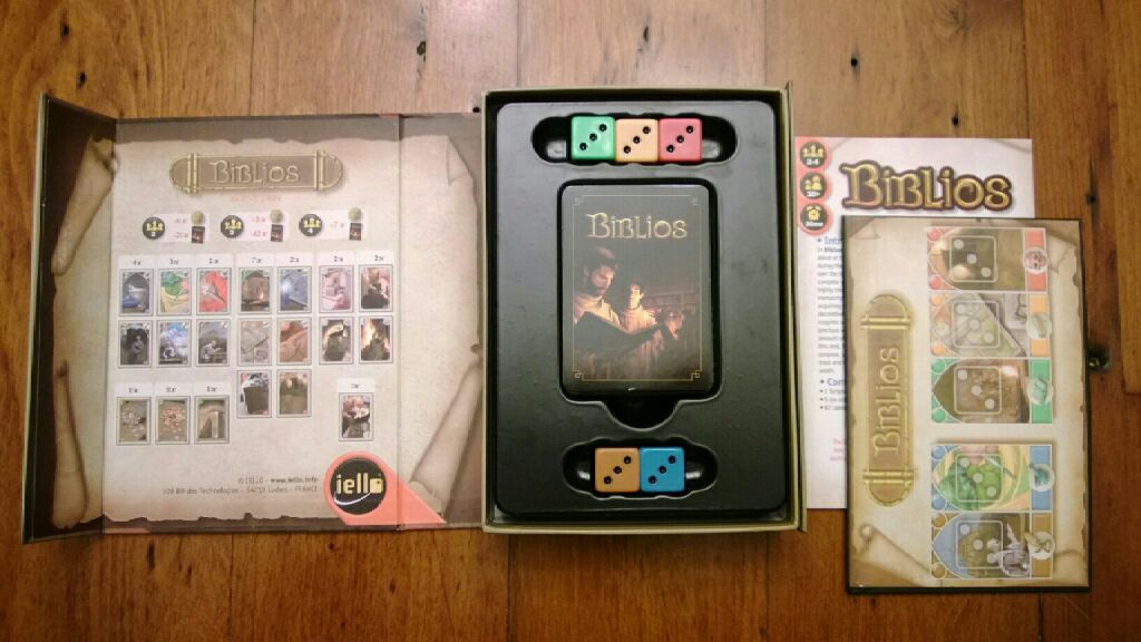 Biblios  (2-4) board game collectible [Barcode 3160175570887] - Main Image 2