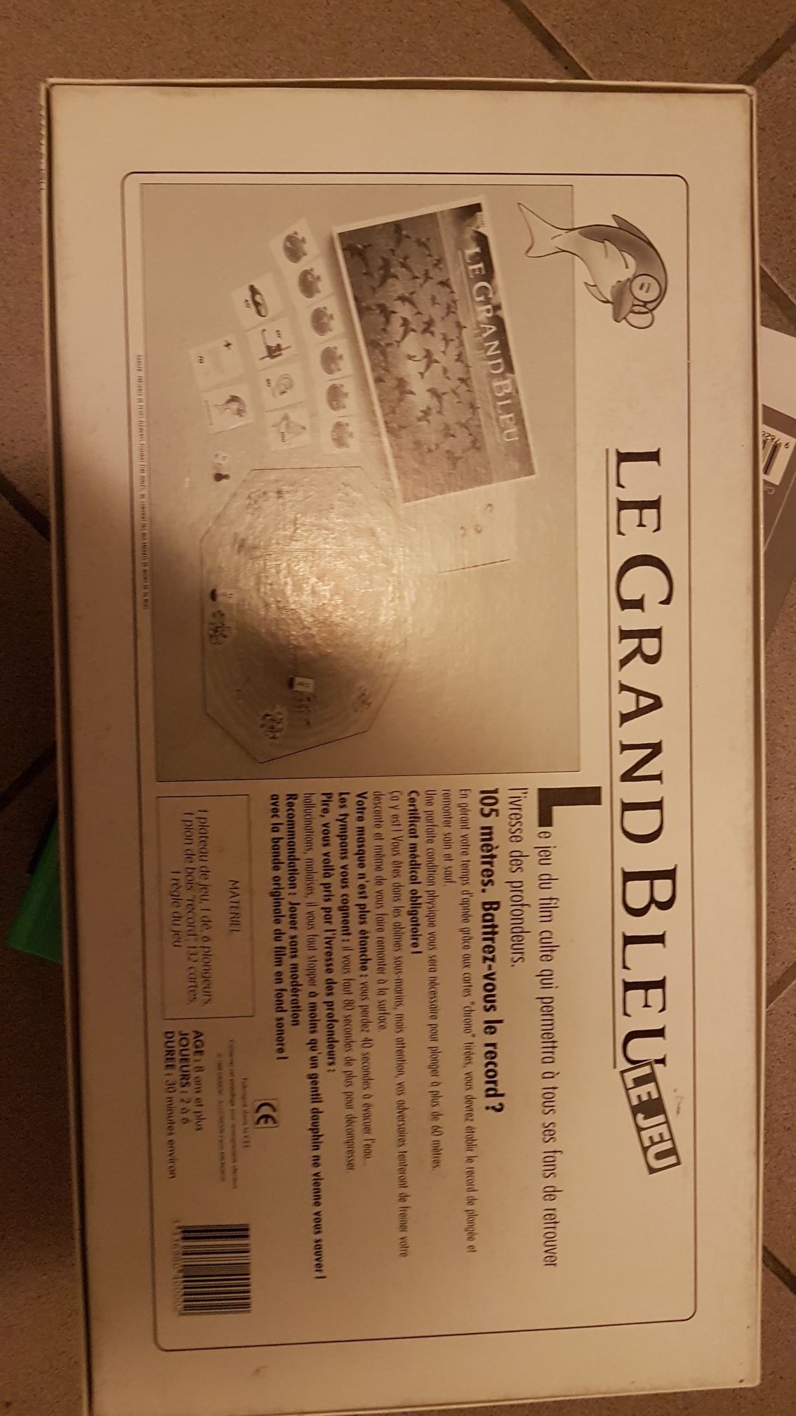 Le Grand Bleu le jeu  (2-6) board game collectible [Barcode 3336980400002] - Main Image 2