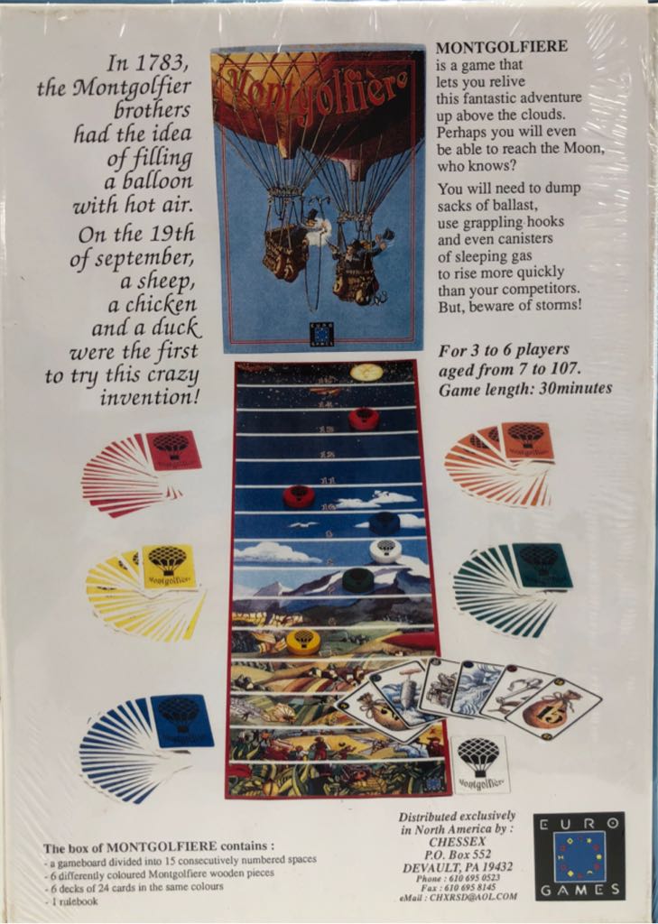Montgolfiere  (3-6) board game collectible [Barcode 3386840070029] - Main Image 2