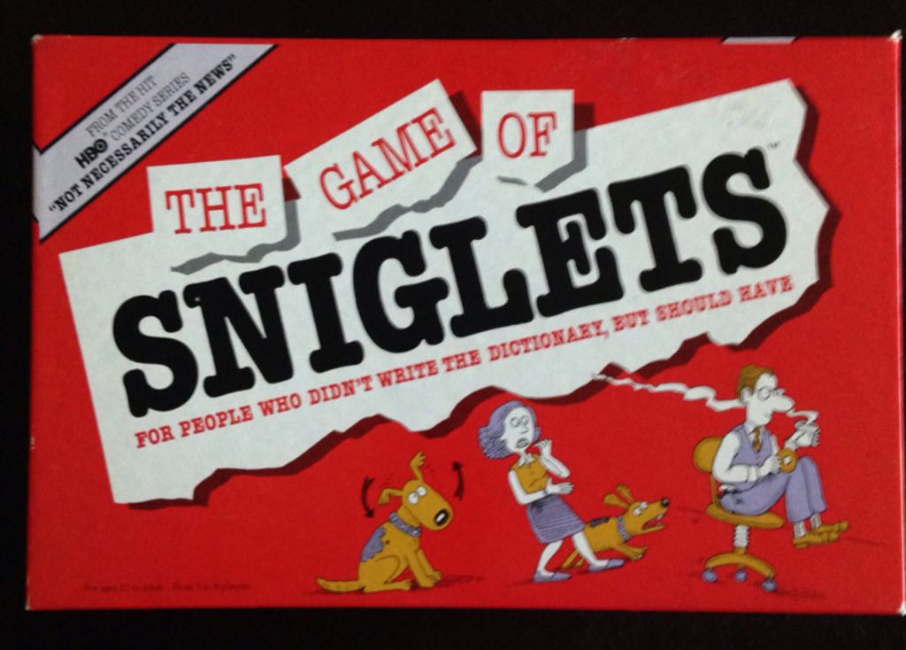 Sniglets  (3-6) board game collectible [Barcode 020315002605] - Main Image 1
