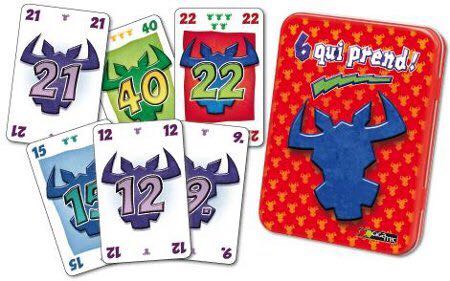 6 Qui Prend! - 6 Nimmt  (2-10) board game collectible [Barcode 3421272101313] - Main Image 2