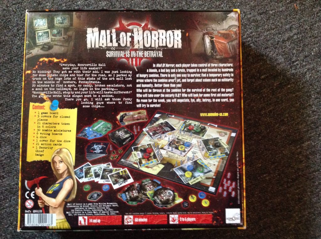 Mall of Horror  (6) board game collectible [Barcode 3558380001683] - Main Image 2
