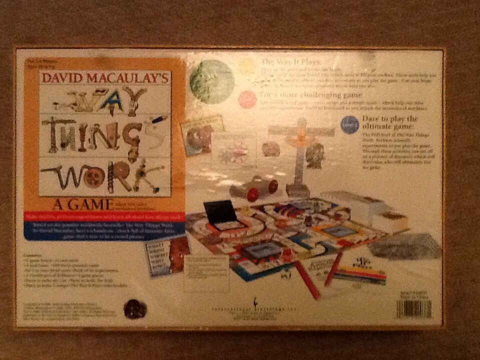 The Way Things Work  (2-4) board game collectible [Barcode 020373200371] - Main Image 2