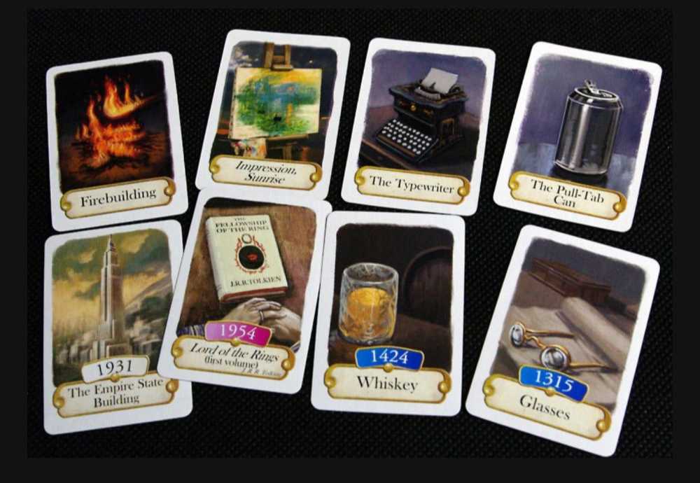 Timeline - Inventions  (2-8) board game collectible [Barcode 3558380006626] - Main Image 3