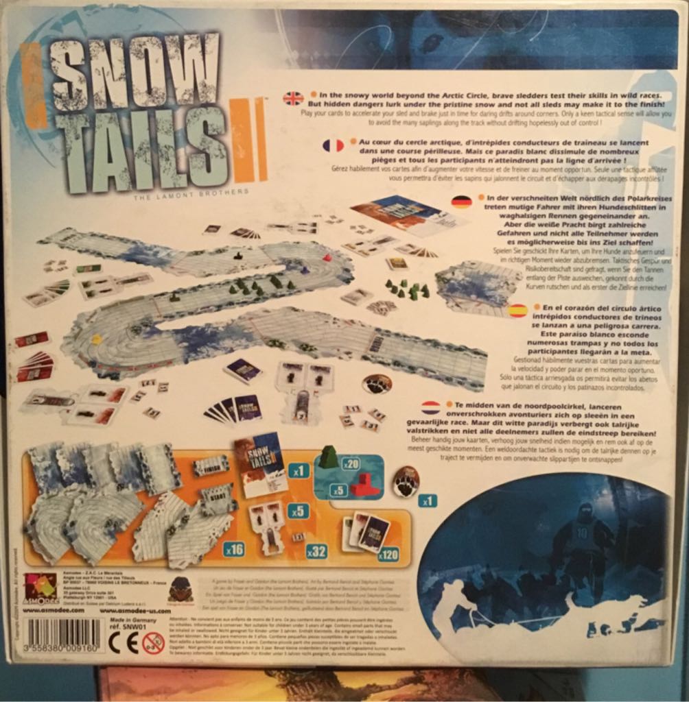Snow Tails  (2-5) board game collectible [Barcode 3558380009160] - Main Image 2