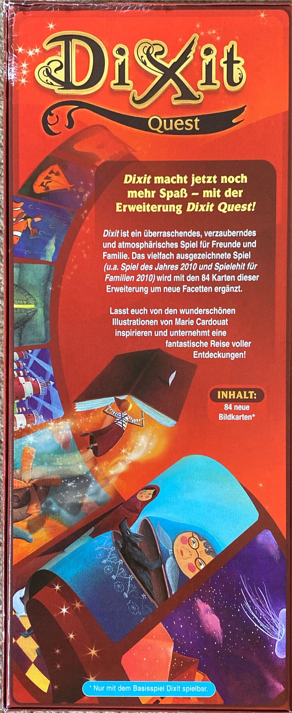 DIXIT 2. Quest  (3-12) board game collectible [Barcode 3558380016229] - Main Image 2