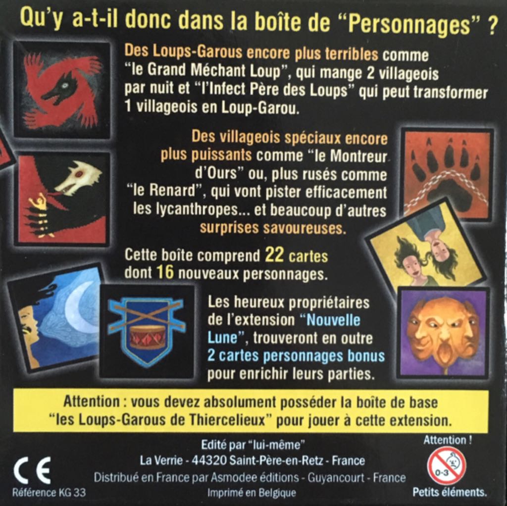 Personnages  (8-28) board game collectible [Barcode 3558380017011] - Main Image 2