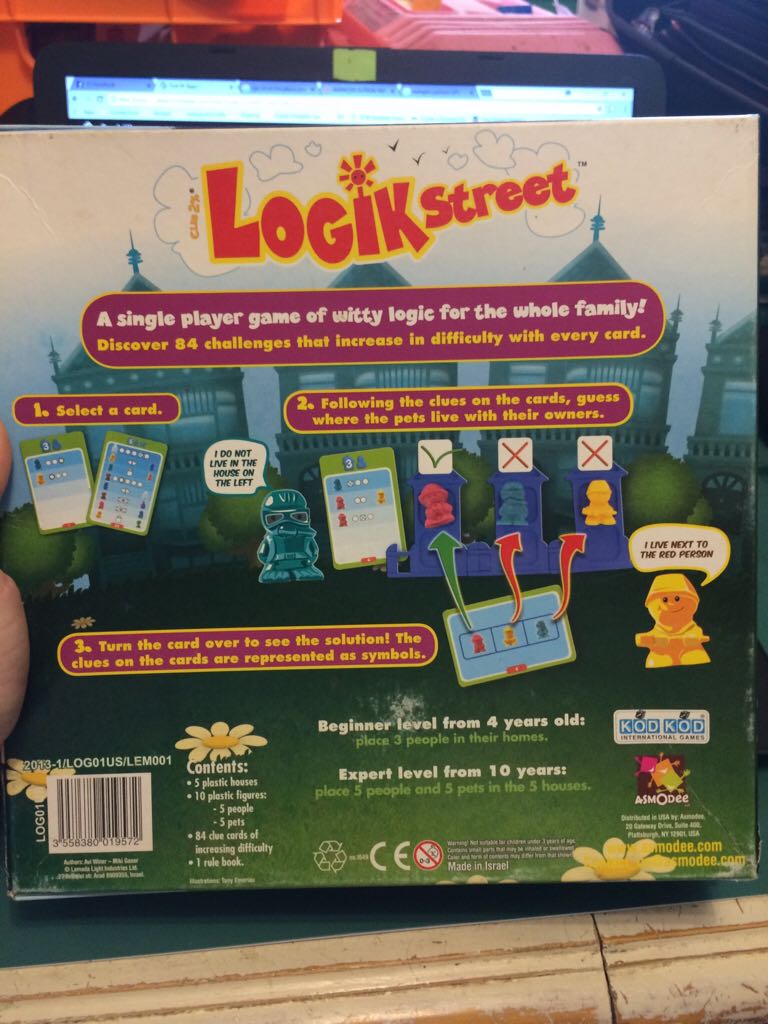 Logik Street  (1) board game collectible [Barcode 3558380019572] - Main Image 2