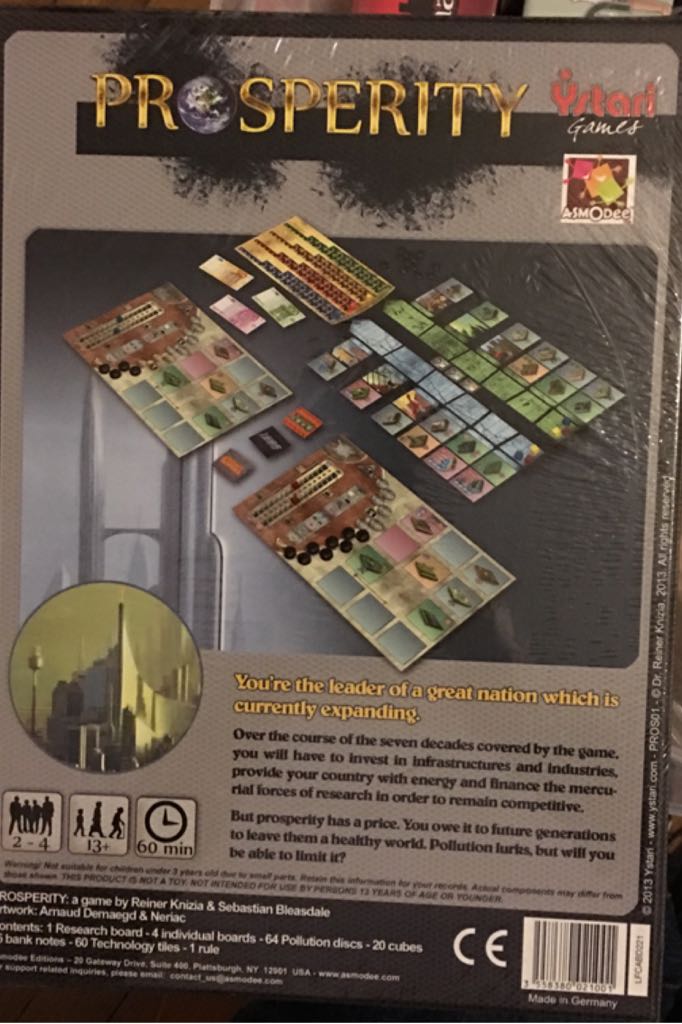 Prosperity  (2-4) board game collectible [Barcode 3558380021001] - Main Image 2