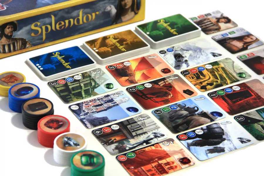 Splendor  (4) board game collectible [Barcode 3558380021537] - Main Image 4