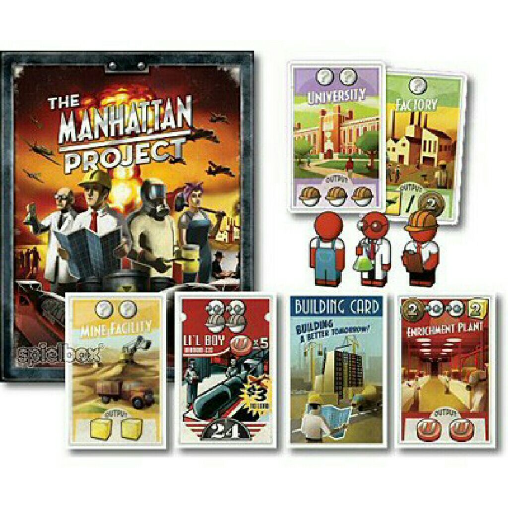 Manhattan Project, The  (2-5) board game collectible [Barcode 3558380023111] - Main Image 2