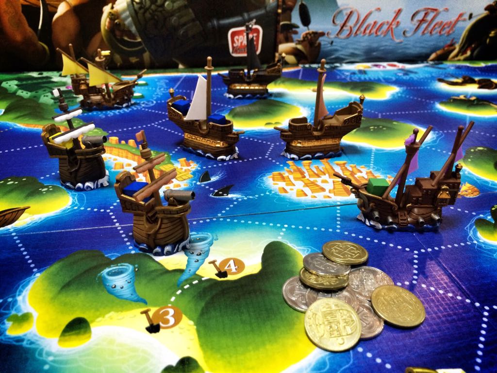 Black Fleet  (3-4) board game collectible [Barcode 3558380023838] - Main Image 2