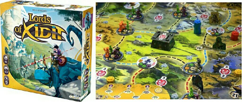 Lords of Xidit  (3-5) board game collectible [Barcode 3558380024033] - Main Image 2
