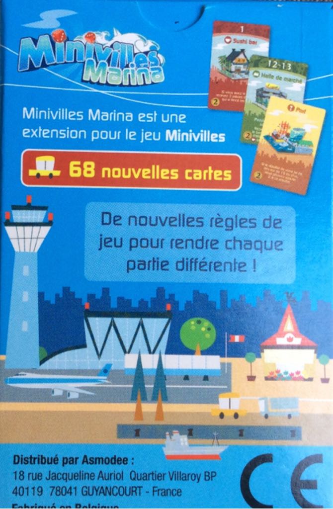 Minivilles Marina  (2-4) board game collectible [Barcode 3558380026037] - Main Image 2