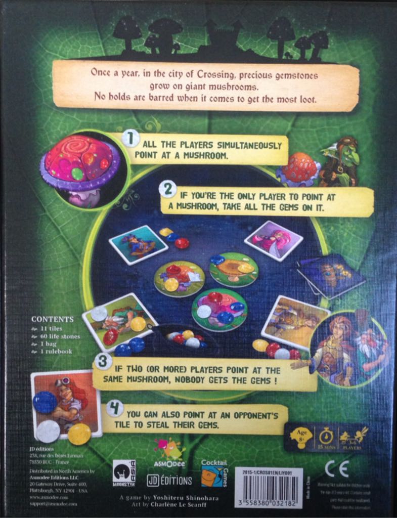 Crossing  (3-6) board game collectible [Barcode 3558380028093] - Main Image 2