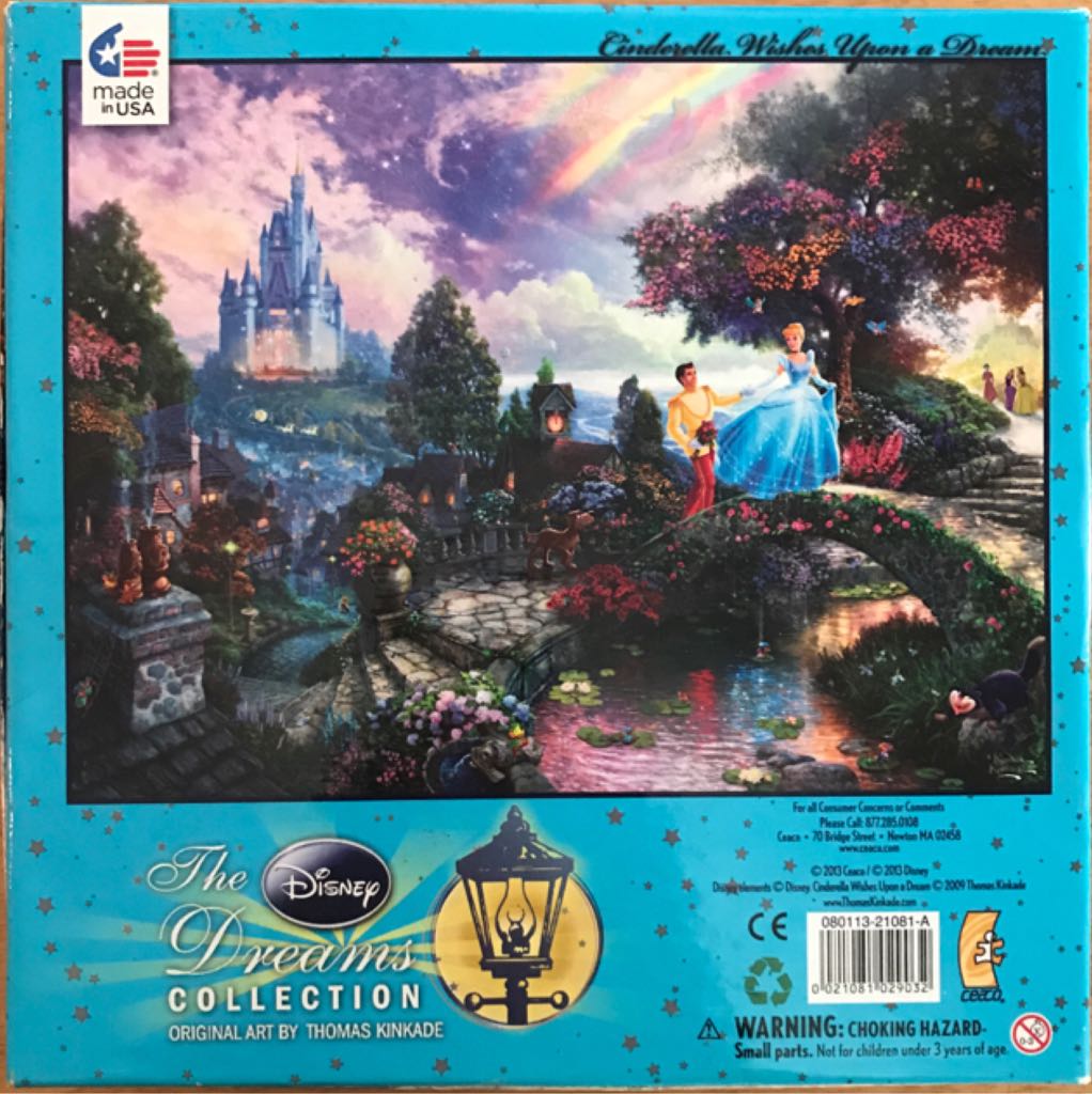 Cinderella, Wishes Upon a Dream  (1+) board game collectible [Barcode 021081029032] - Main Image 2