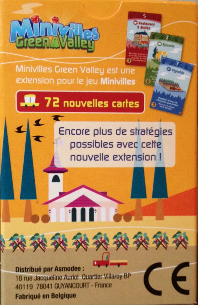 Minivilles Green Valley  (2-4) board game collectible [Barcode 3558380028505] - Main Image 2