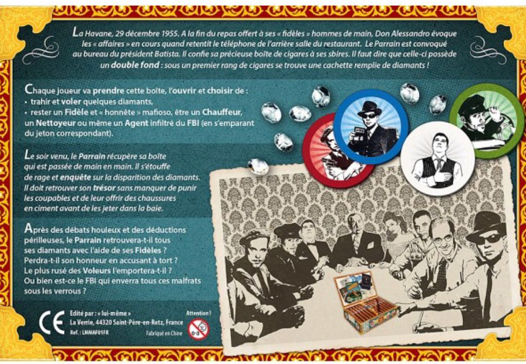 Mafia De Cuba  (6-12) board game collectible [Barcode 3558380028857] - Main Image 2