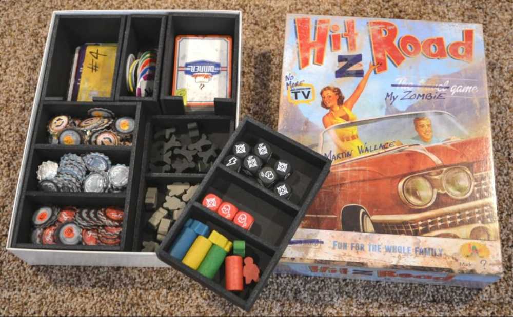 Hit Z Road  (1-4) board game collectible [Barcode 3558380029502] - Main Image 3