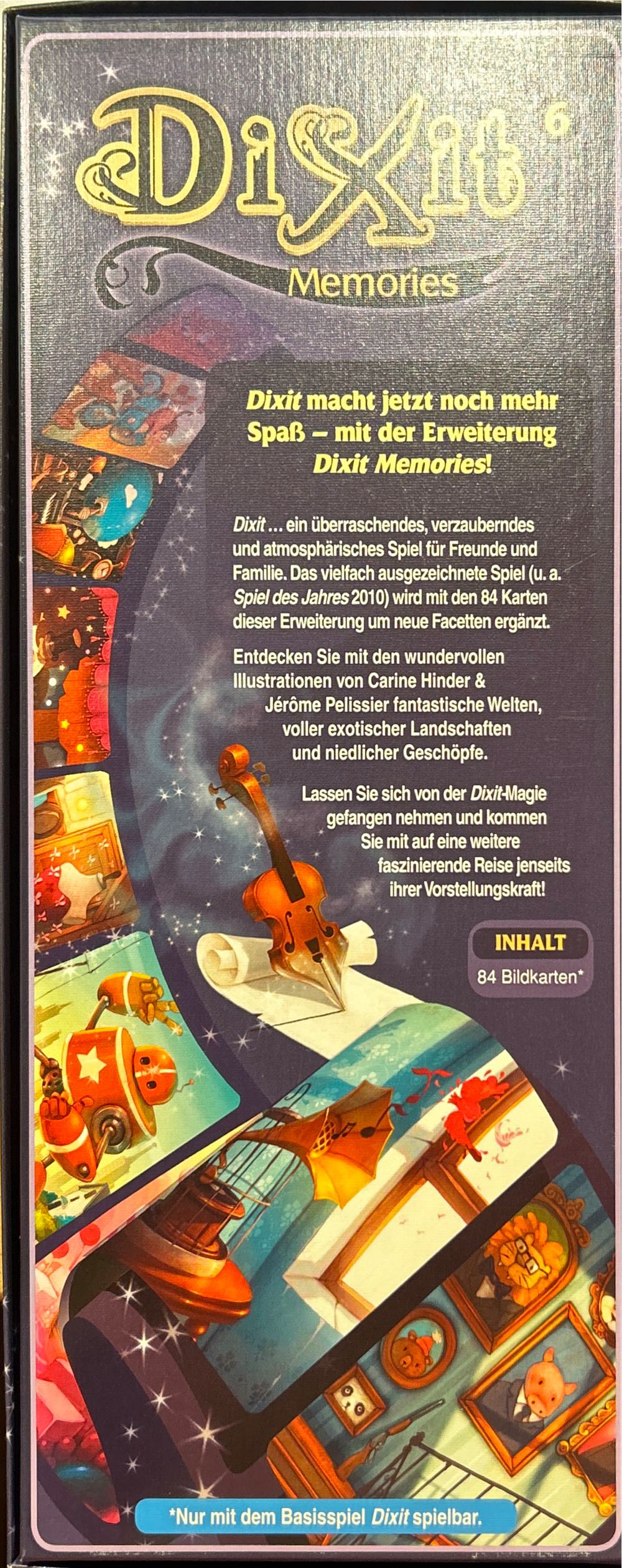 Dixit 6 - Memories  (3-12) board game collectible [Barcode 3558380031383] - Main Image 2