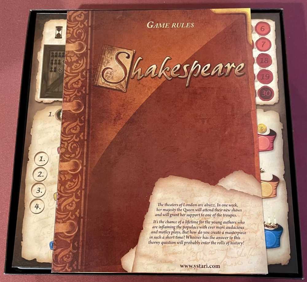 Shakespeare  (1-4) board game collectible [Barcode 3558380032267] - Main Image 4
