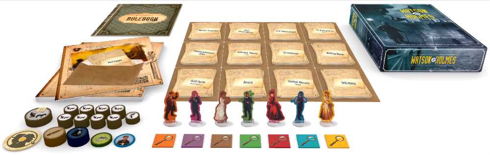 Watson & Holmes  (2-7) board game collectible [Barcode 3558380042259] - Main Image 4