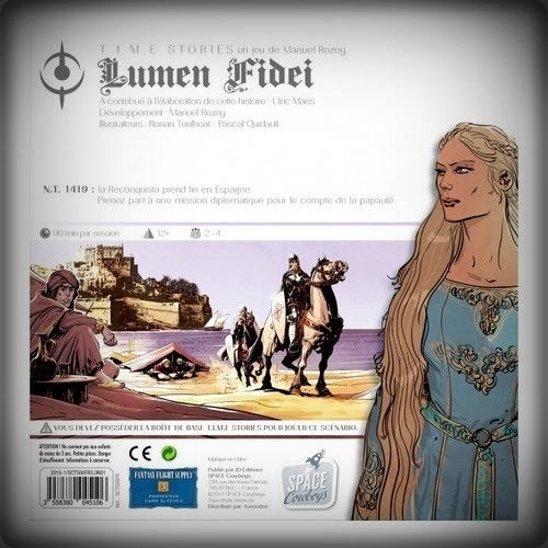 T.I.M.E. Stories: Lumen Fidei  (2-4) board game collectible [Barcode 3558380045090] - Main Image 2