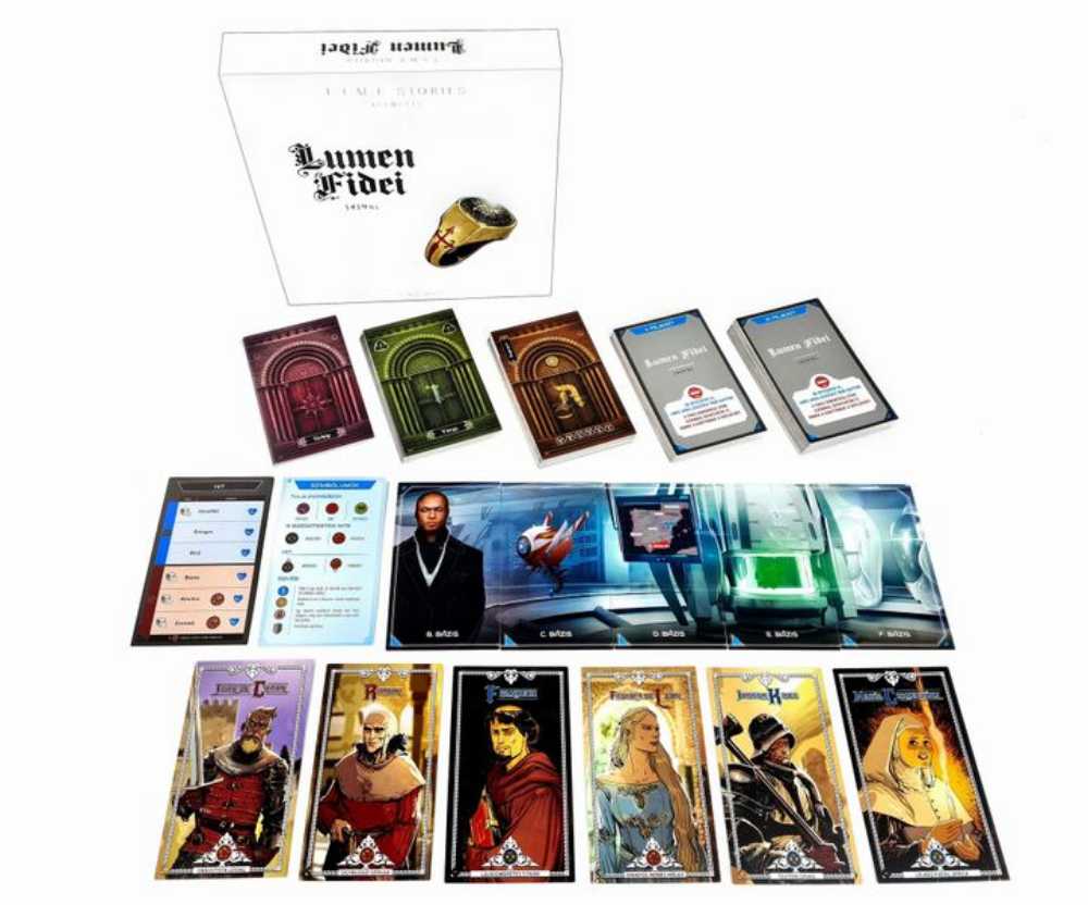 T.I.M.E. Stories: Lumen Fidei  (2-4) board game collectible [Barcode 3558380045090] - Main Image 3