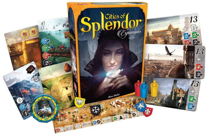 Splendor: Cities Of Splendor  (2-4) board game collectible [Barcode 3558380048671] - Main Image 3