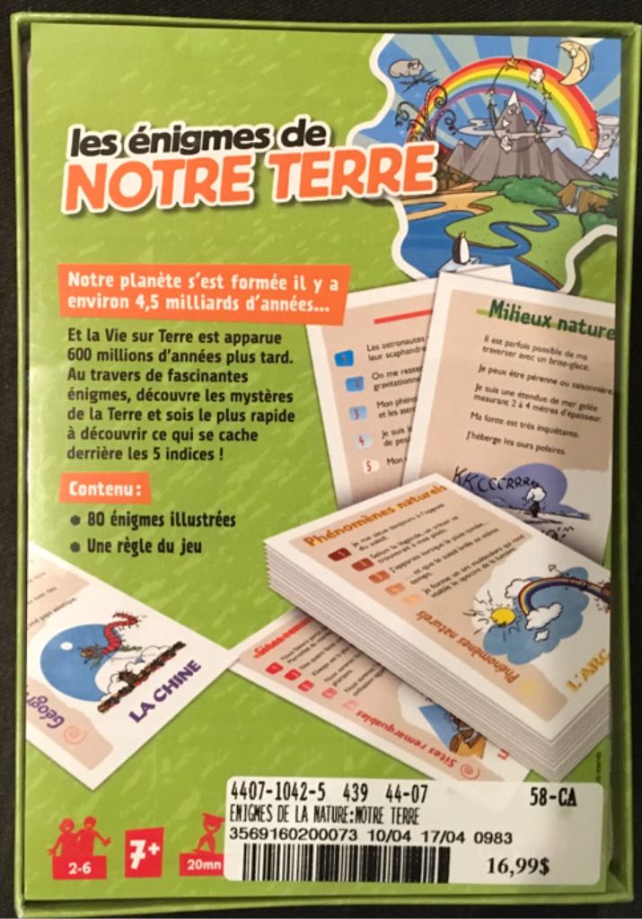 Les Enigmes de Norte Terre  (2-6) board game collectible [Barcode 3569160200073] - Main Image 2