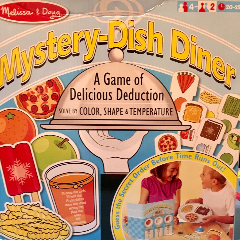 Mystery-Dish Diner  (2) board game collectible [Barcode 000772094528] - Main Image 1