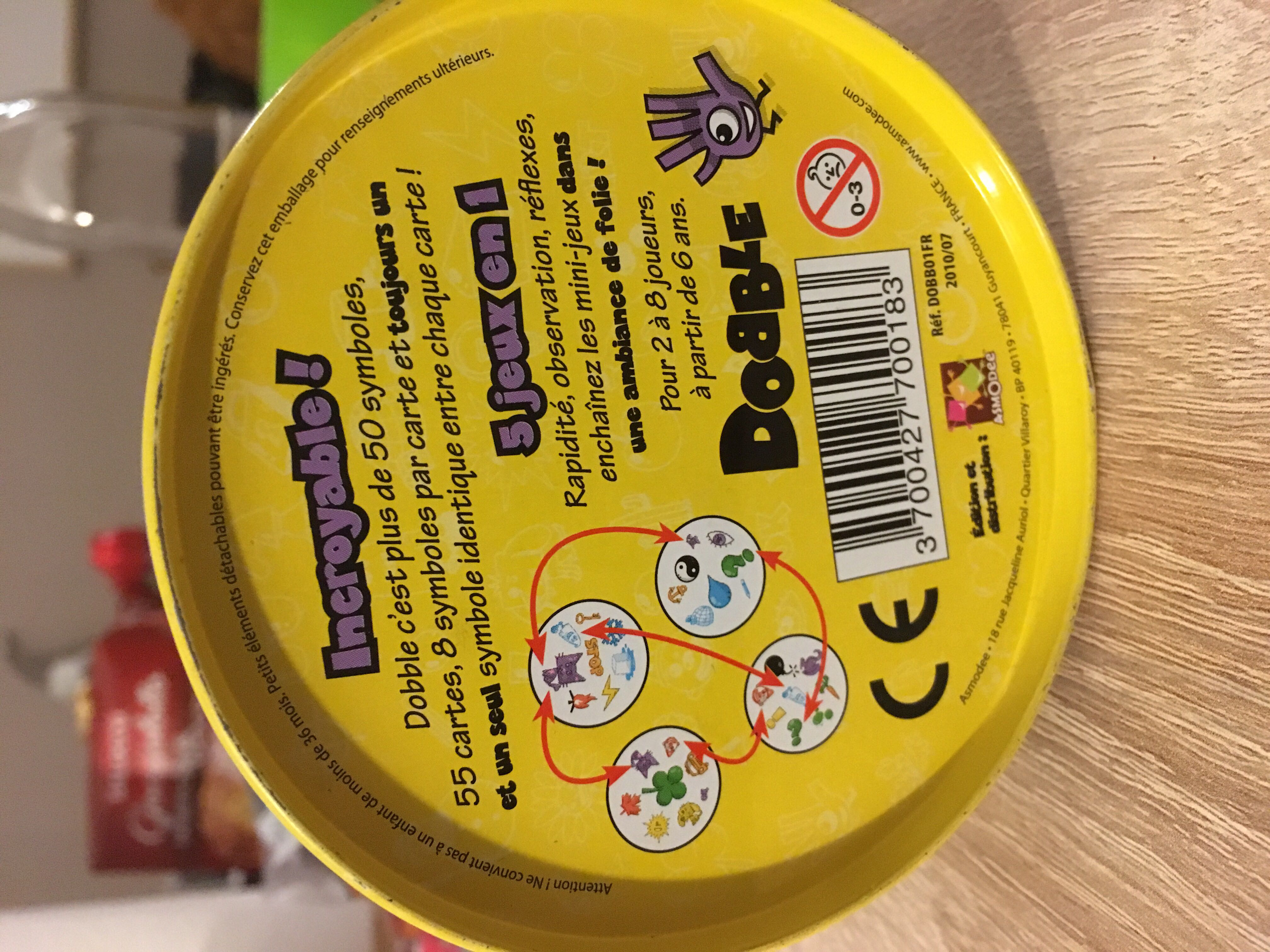 Dobble  (2-8) board game collectible [Barcode 3700427700183] - Main Image 2