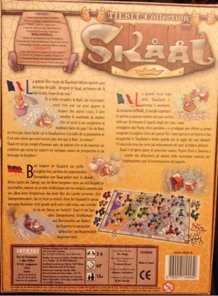 Skaal  (3-6) board game collectible [Barcode 3760017144452] - Main Image 2
