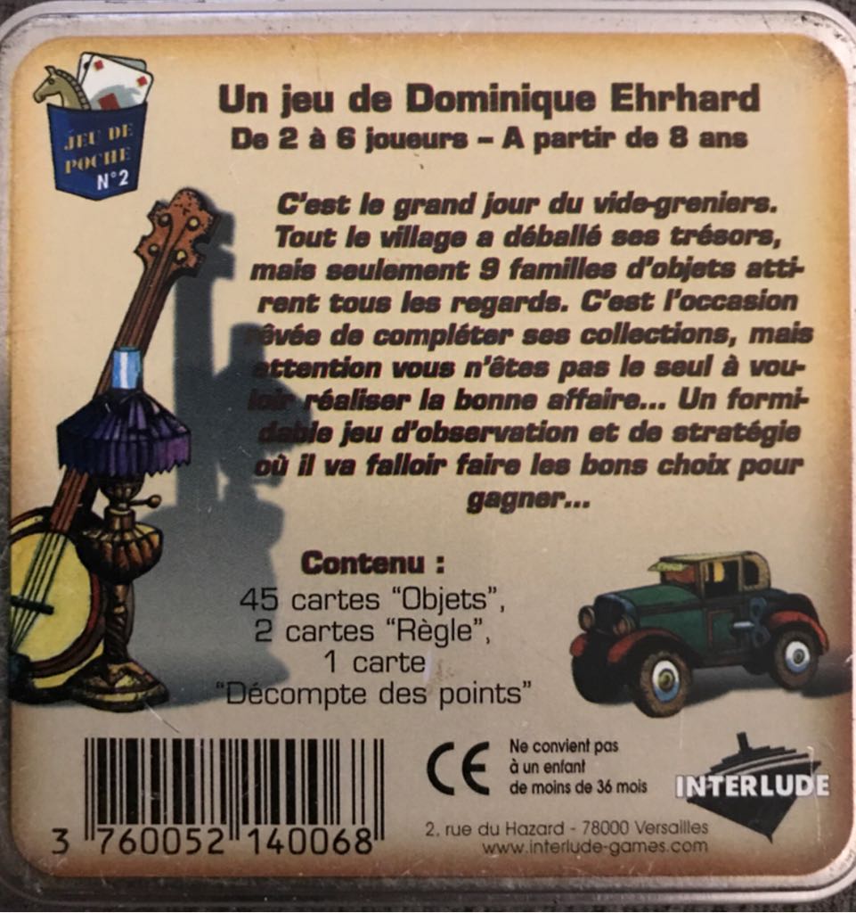 Broc & Troc  (2 - 6) board game collectible [Barcode 3760052140068] - Main Image 2